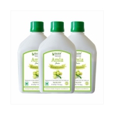 BHUMIJA LIFESCIENCES Amla Juice 1 Ltr. Health Drink Liquid 3 l Pack of 3