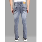 HJ HASASI - Grey 100% Cotton Slim Fit Men's Jeans ( Pack of 1 ) - None