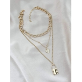 YOUBELLA Golden Body Chain ( Pack of 1 ) - Golden