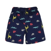 Plum Tree Boys Animal Print shorts ( Pack of 2) - None