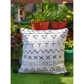 Tribal Handpainted Cushion Cover