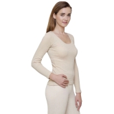 Bodycare Woollen Thermal Tops - Beige Pack of 1 - None