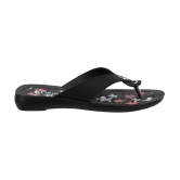 Chips - Black Womens Thong Flip Flop - None