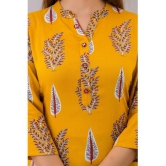 MAUKA - Yellow Straight Rayon Womens Stitched Salwar Suit ( Pack of 1 ) - None