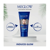 Meglow Mens Premium Fairness Cream 50 gm + Apricot Scrub 70 gm + Refreshing Face Wash 70 gm