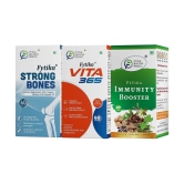 Fytika Strong Bones + Vita 365 + Immunity Booster, Combo - (Pack of 3)