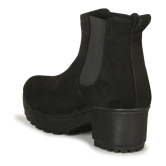 Saheb - Black Womens Ankle Length Boots - None