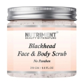 Nutriment Blackhead Face And Body Scrub For Men & Women ( Pack of 1 ) - 250gm