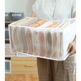 Wardrobe Clothes Compartment Boxes / Jeans Storage Box-7 COMPARTMENT (35 X 25 X 20 CM) / BUY 4