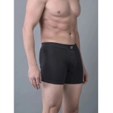 Pack of 3 Dollar Bigboss Assorted Solid Cotton Blend Men Trunk - None