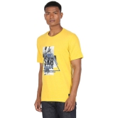 Colt - Cotton Blend Regular Fit Yellow Men's T-Shirt ( Pack of 1 ) - None