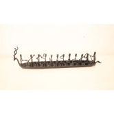 Boat Wrought Iron Black Colour Big Size