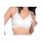 Softskin Poly Cotton Everyday Bra - White - 34B