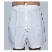 DESHBANDHU DBK - White Cotton Mens Boy Shorts ( Pack of 1 ) - None