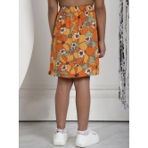 MINI & MING Girls Printed A-line Knee-Length Skirts