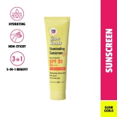 POPxo Glow Goals Illuminating Sunscreen SPF 30 PA+++ | Non-sticky  3 in 1 - Sunscreen, Highlighter & Primer For Sun-chasers (30g)