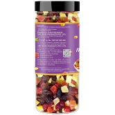 YUM YUM Mixed Dried Fruits-Cranberry, Strawberry, Kiwi, Mango- Healthy Snack- Assorted Fruit -300g