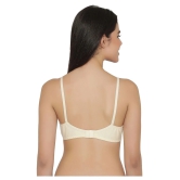 Clovia Poly Cotton Shaping Bra - Beige - None