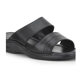 Liberty Black Mens Leather Slipper - None