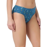 Dollar Multi Color Womens Panty Cotton Printed Womens Hipster ( Pack of 3 ) - None