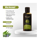 Leeford Navyug Anti-Dandruff Oil with 9 nourishing Oils for Scalp & Hair Health Pack of 2-60ml