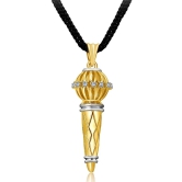 Vighnaharta Gold Alloy Traditional Pendant Without Chain