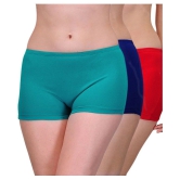 Softskin Pack of 3 Cotton Womens Briefs ( Multi Color ) - XL