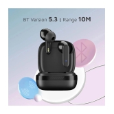 VEhop Buds Prima Bluetooth True Wireless (TWS) In Ear 45 Hours Playback Fast charging,Powerfull bass IPX4(Splash & Sweat Proof) Black