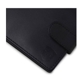 samtroh - Black PU Mens Regular Wallet ( Pack of 1 ) - Black