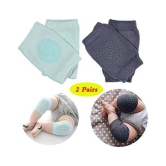 shopping box Multi-Colour Coton Baby Knee Pad 2 pcs