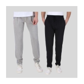 Neo Garments - Multicolor Cotton Mens Trackpants ( Pack of 2 ) - None