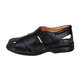 Dream Makers - Black Men's Sandals - None