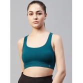 C9 Airwear - Blue Nylon Removable Padding Womens Sports Bra ( Pack of 1 ) - None