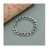 Silver Shine - Silver Bracelet ( Pack of 1 ) - None