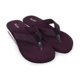 Phonolite Maroon Womens Slipper - None