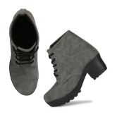 Ishransh - Gray Women''s Ankle Length Boots - None