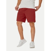 Radprix Red Cotton Mens Shorts ( Pack of 1 ) - None