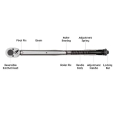 High Quality 1/2 Inch Drive Manual Torque Wrench (40-400nm)