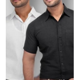 DESHBANDHU DBK - Multicolor Cotton Regular Fit Mens Formal Shirt (Pack of 2) - None