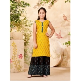 Aarika Yellow Rayon Girls Kurti ( Pack of 1 ) - None