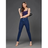 Miss Chase - Blue Denim Skinny Fit Womens Jeans ( Pack of 1 ) - None