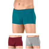 XYXX - Multicolor Modal Mens Trunks ( Pack of 3 ) - S