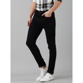 Men Regular Mid Rise Black Jeans