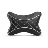 Auto Hub Neck Cushions Set of 4 Black