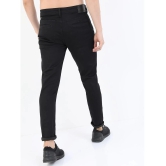 Ketch Slim Fit Cuffed Hem Mens Jeans - Black ( Pack of 1 ) - None