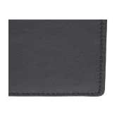 Loopa - Black Leather Mens Regular Wallet ( Pack of 1 ) - Black