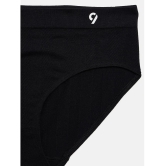 C9 Airwear - Black Viscose Girls Panties ( Pack of 1 ) - None