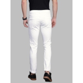 x20 - White Denim Skinny Fit Men's Jeans ( Pack of 1 ) - None