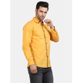 Life Roads - Yellow Cotton Slim Fit Men's Casual Shirt ( Pack of 1 ) - None