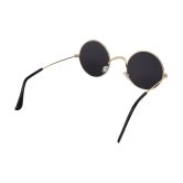 Creature - Gold Round Sunglasses ( Pack of 1 ) - Medium